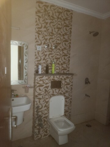 Bathroom in 2 BHK Builder Floor at Vasant Kunj Enclave – for Rent