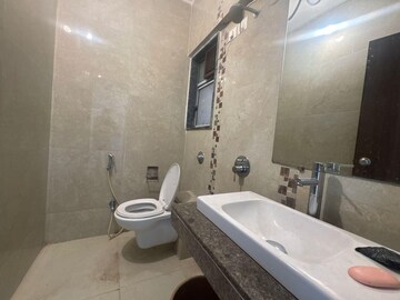 Bathroom in 3 BHK Apartment at Seven Bungalow, Andheri West – for Rent