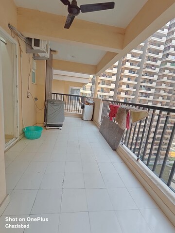 Balcony in 3 BHK Apartment at Freedom Fighters Enclave – for Rent