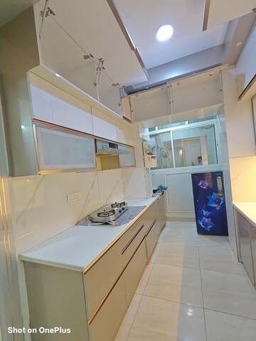 Kitchen in 3 BHK Apartment at Freedom Fighters Enclave – for Rent