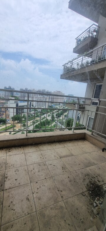 Balcony in 3 BHK Apartment at Puri Diplomatic Greens Phase I, Sector 111 – for Rent