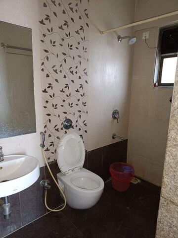 Bathroom in 3 BHK Apartment at Four Bunglows – for Rent