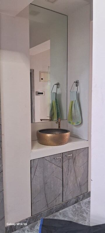 Bathroom in 3 BHK Apartment at Ruby CHS Borivali, Ic Colony – for Rent