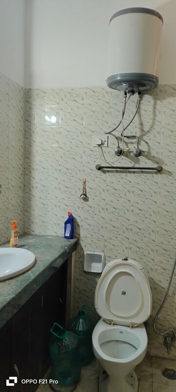 Bathroom in 3 BHK Builder Floor at Kohli One Malibu Town, Sector 47 – for Rent