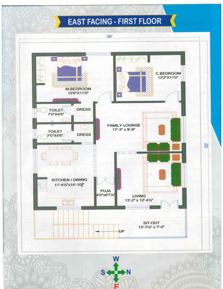 Floor Plan, mahagiri-golden-hills  150 Sq.Yd. Plot In Munganoor Hyderabad 8997092