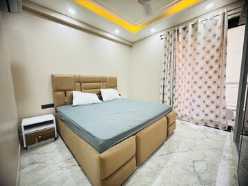 Bedroom in 1 BHK Builder Floor at Palm Residency Chhatarpur, Chattarpur – for Rent
