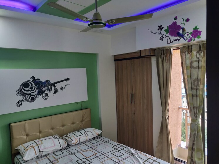 Bedroom, horizon-height 1 Bedroom 415 Sq.Ft. Apartment In Kasarvadavali Thane 8997128