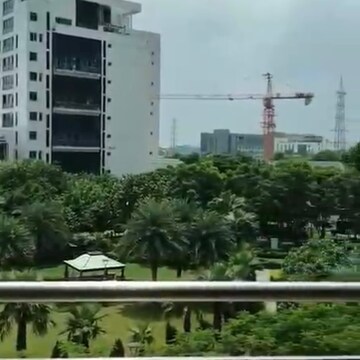 Balcony in 3 BHK Apartment at Tata Primanti-Tower Residences, Dhani – for Rent
