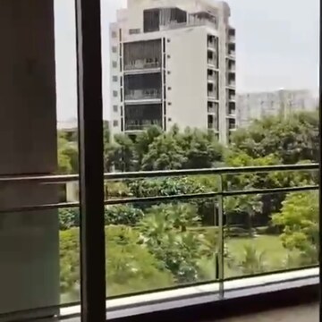 Balcony in 3 BHK Apartment at Tata Primanti-Tower Residences, Dhani – for Rent