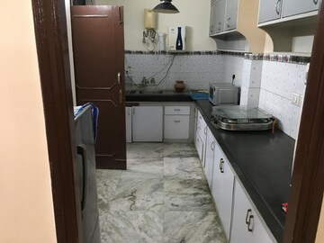 Kitchen in 4 BHK Builder Floor at Ardee City, Sector 52 – for Rent