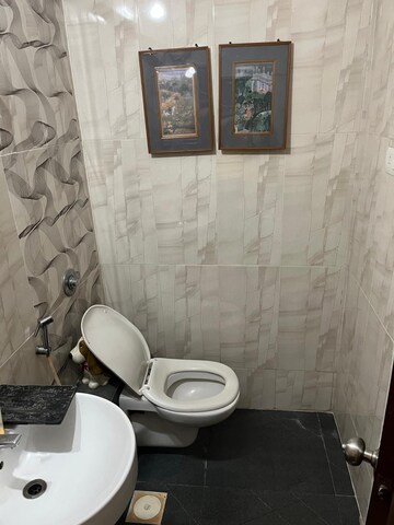 Bathroom in 3 BHK Apartment at Seven Bungalow, Andheri West – for Rent