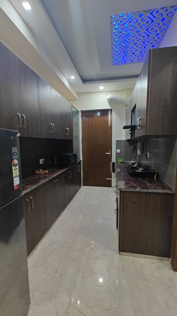 Kitchen in 2 BHK Builder Floor at Sushant Lok 2, Sector 57 – for Rent