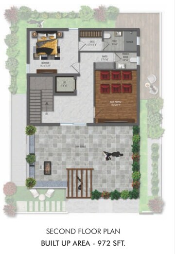 Master Plan in 4 BHK Villa at SSI Som Boulevard, Mokila – for Sale