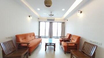 Living Room in 3 BHK Apartment at Four Bunglows – for Rent