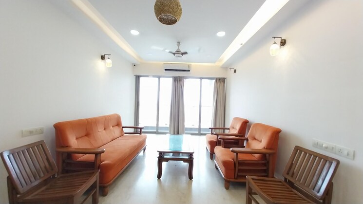 Living Room, four bunglows 3 Bedroom 1250 Sq.Ft. Apartment In Four Bunglows Mumbai 8997158