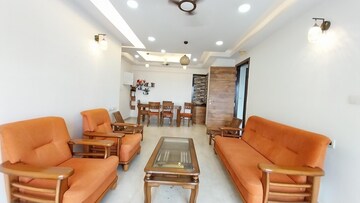 Living Room in 3 BHK Apartment at Four Bunglows – for Rent