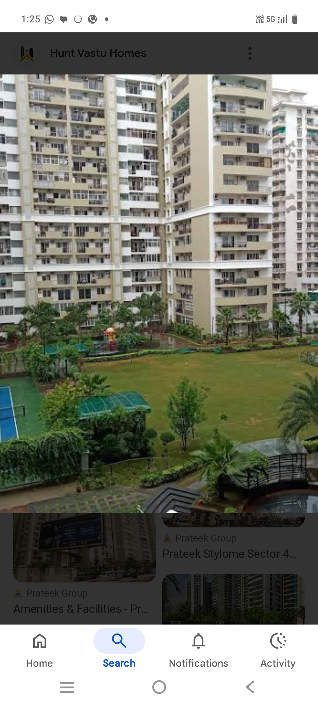 3 BHK + Servant Room,Study Room 1845 Sq.Ft. Apartment in Prateek Stylome