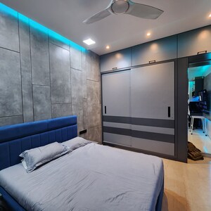 Bedroom in 2 BHK Apartment at N Rose Northern Heights, Maratha Colony – for Sale