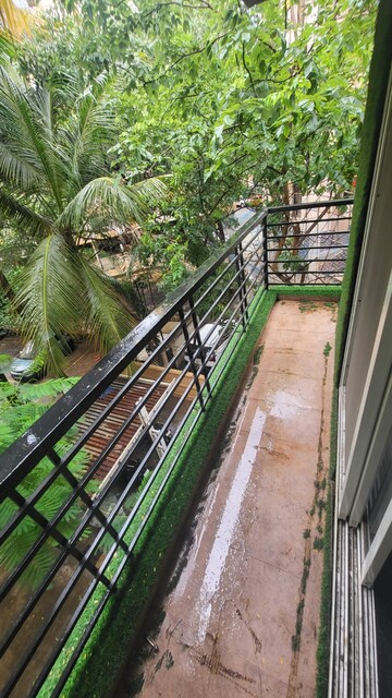 Balcony in 1 BHK Apartment at JVM Pearl, Kavesar – for Rent