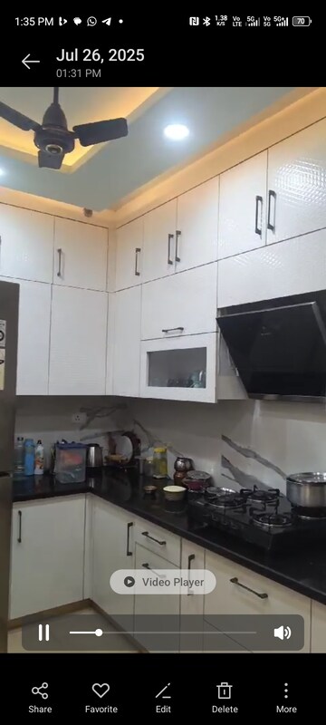 Kitchen in 3 BHK Apartment at Purvanchal Royal City, Chi V Greater Noida – for Sale