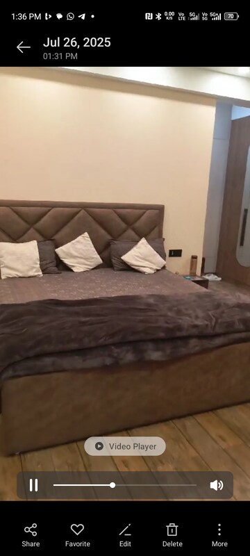 Bedroom in 3 BHK Apartment at Purvanchal Royal City, Chi V Greater Noida – for Sale