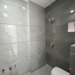 Bathroom in 3 BHK Builder Floor at Rohini Sector 24 – for Sale