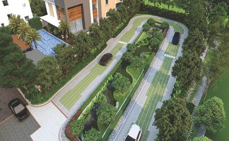 Garden, raghuram-acs-prime-villas 4 Bedroom 3498 Sq.Ft. Villa In Mokila Hyderabad 8997263
