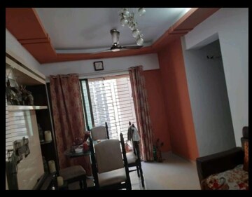 Living Room in 2 BHK Apartment at Shree Satya Shankar Residency, Manpada – for Rent