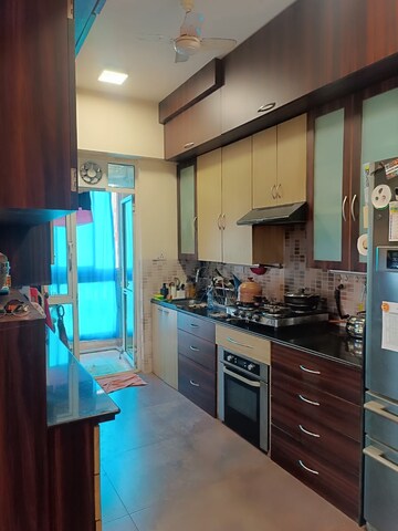 Kitchen in 2 BHK Apartment at Shree Satya Shankar Residency, Manpada – for Rent