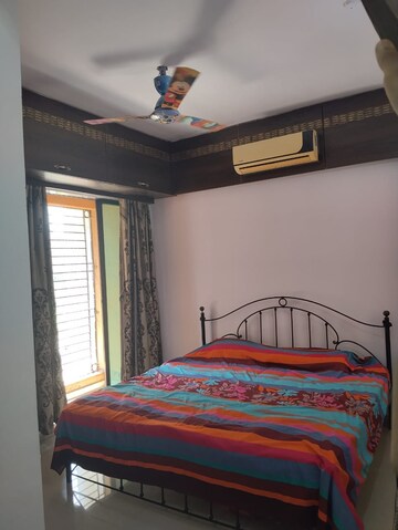 Bedroom in 2 BHK Apartment at Shree Satya Shankar Residency, Manpada – for Rent