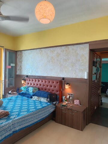 Bedroom in 2 BHK Apartment at Shree Satya Shankar Residency, Manpada – for Rent