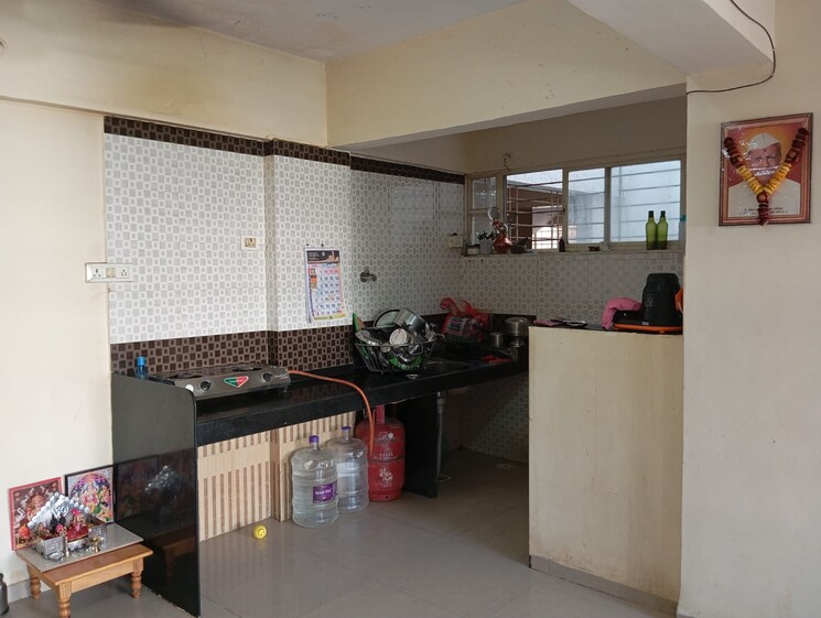 Kitchen, maan 2 Bedroom 600 Sq.Ft. Apartment In Maan Pune 8997328
