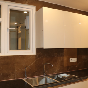 Kitchen in 3 BHK Builder Floor at Lajpat Nagar Iii – for Sale