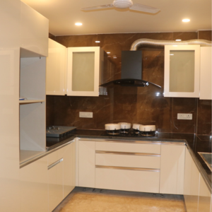 Kitchen in 3 BHK Builder Floor at Lajpat Nagar Iii – for Sale