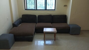 Living Room in 1 BHK Apartment at Raunak Unnathi Woods Phase 4 And 5, Ghodbunder Road – for Rent