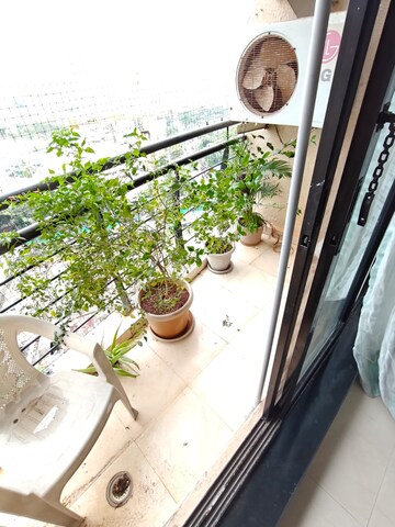 Balcony in 2 BHK Apartment at Raheja Heights Phase 2, Goregaon East – for Rent