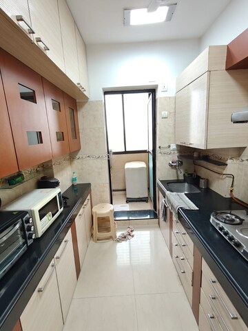 Kitchen in 2 BHK Apartment at Raheja Heights Phase 2, Goregaon East – for Rent
