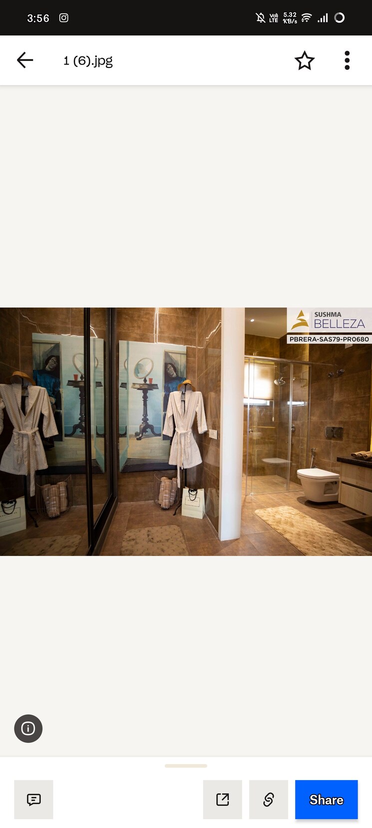 Gym, sushma-belleza 4 Bedroom 3450 Sq.Ft. Apartment In International Airport Road Zirakpur 8997339