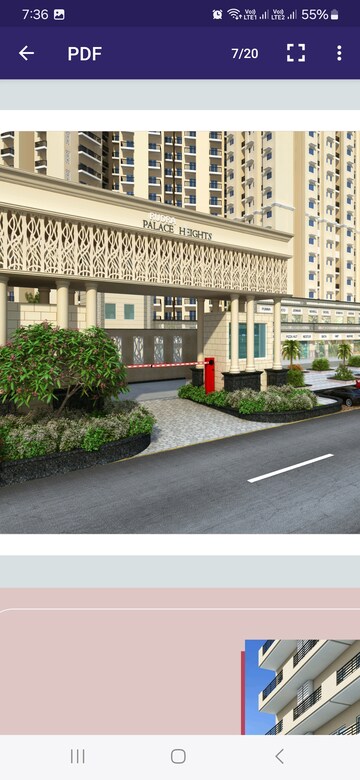 3 BHK Apartment – Exterior View View at NCR Monarch, Sector 1 Greater Noida - for Sale
