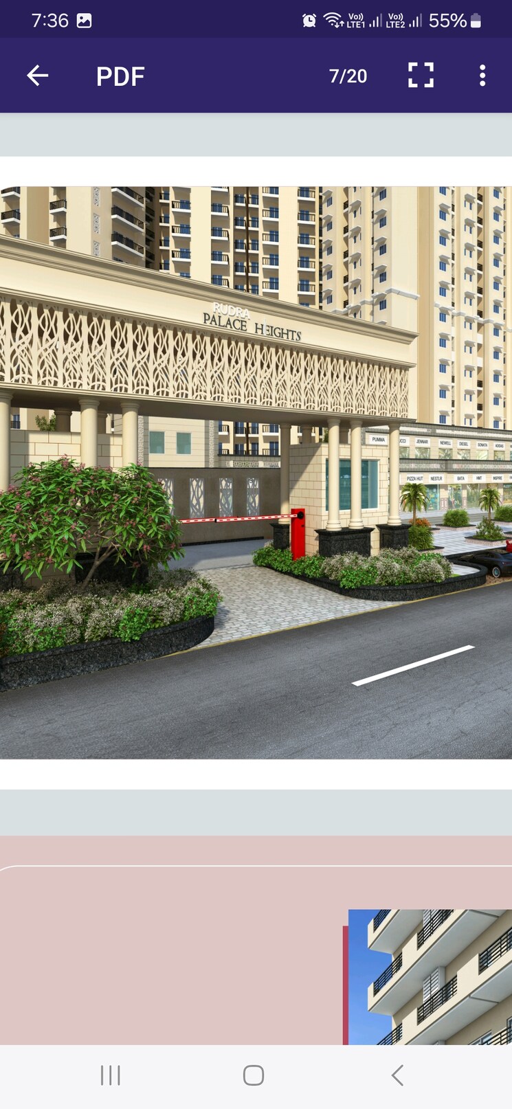 Exterior View, ncr-monarch 3 Bedroom 1345 Sq.Ft. Apartment In Sector 1 Greater Noida Greater Noida 8997388