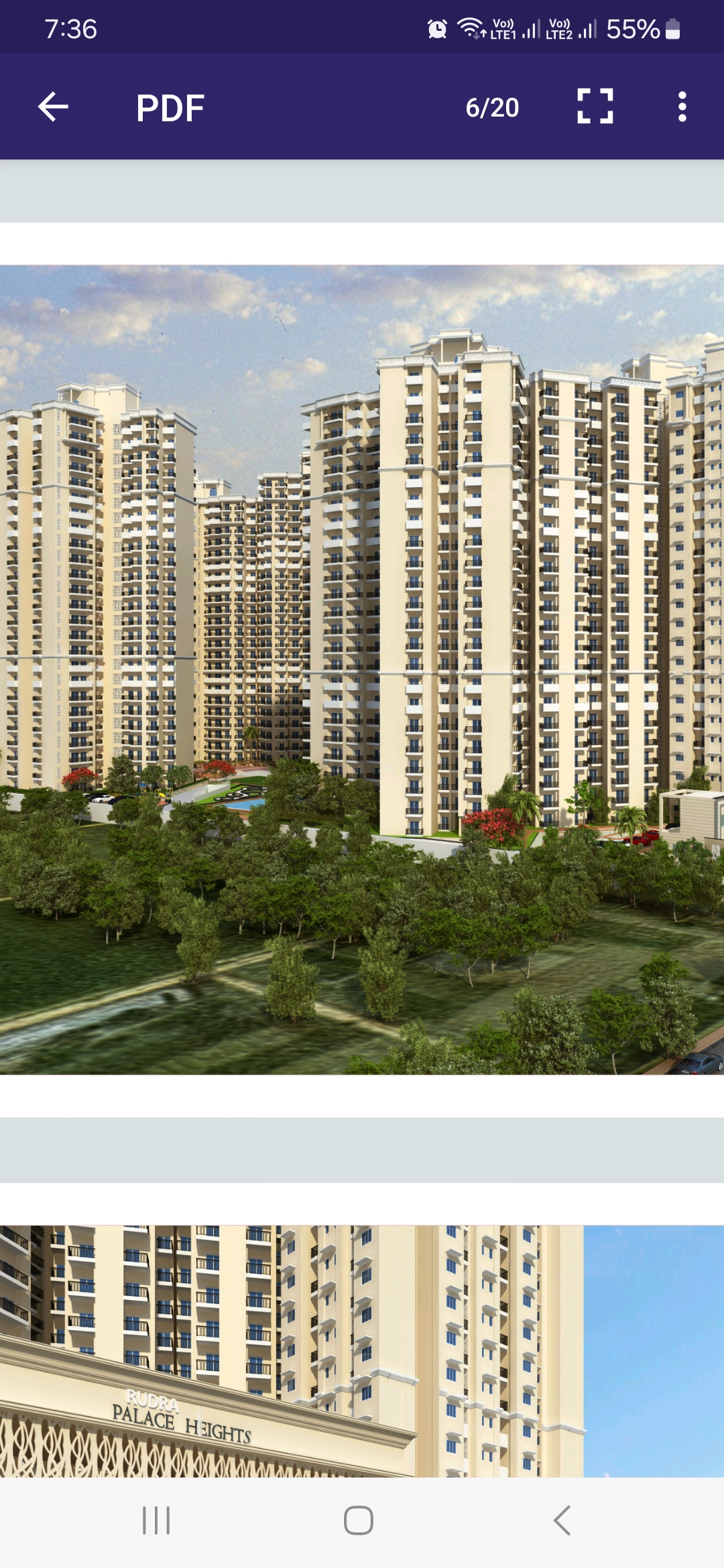 3 BHK 1345 Sq.Ft. Apartment in NCR Monarch