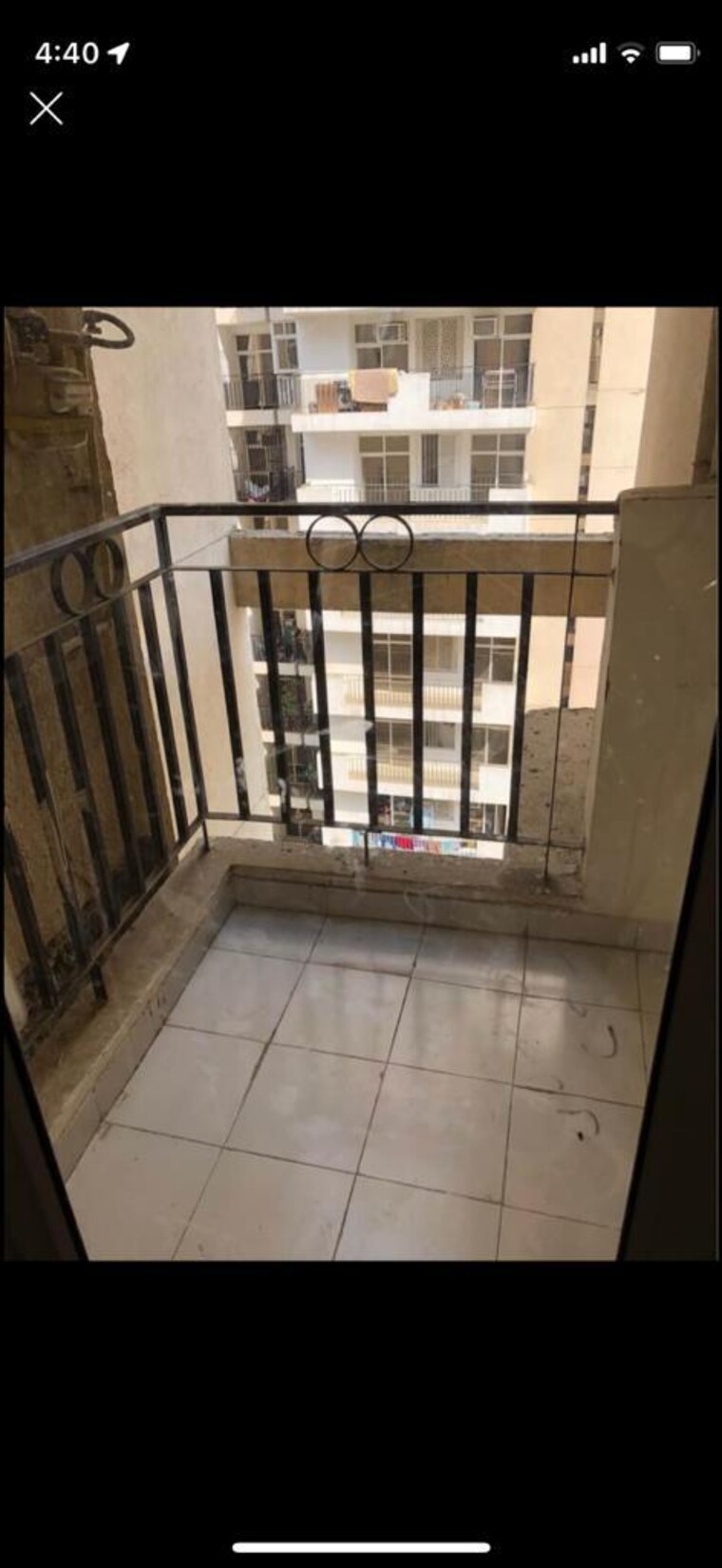 Balcony, panchsheel-greens-ii 2.5 Bedroom 1350 Sq.Ft. Apartment In Sector 16 Greater Noida Greater Noida 8997469