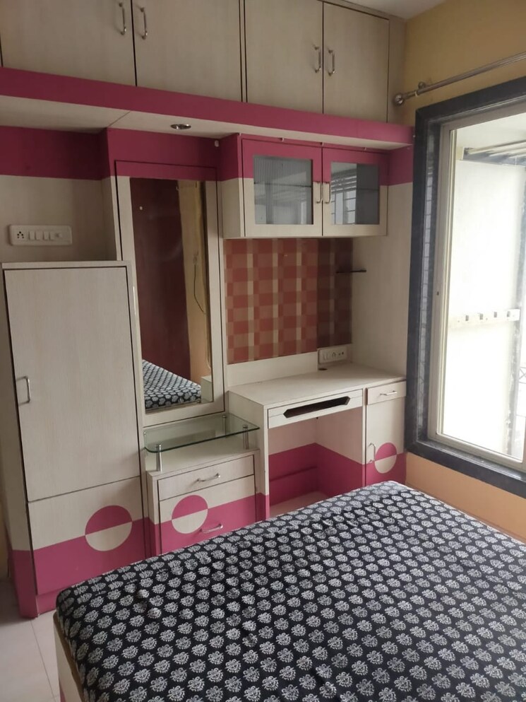 Bedroom, raunak-heights 1 RK 450 Sq.Ft. Apartment In Ghodbunder Road Thane 8997489