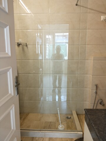 Bathroom in 2 BHK Apartment at Boutique Residential Apartments 35, Golf Links – for Rent