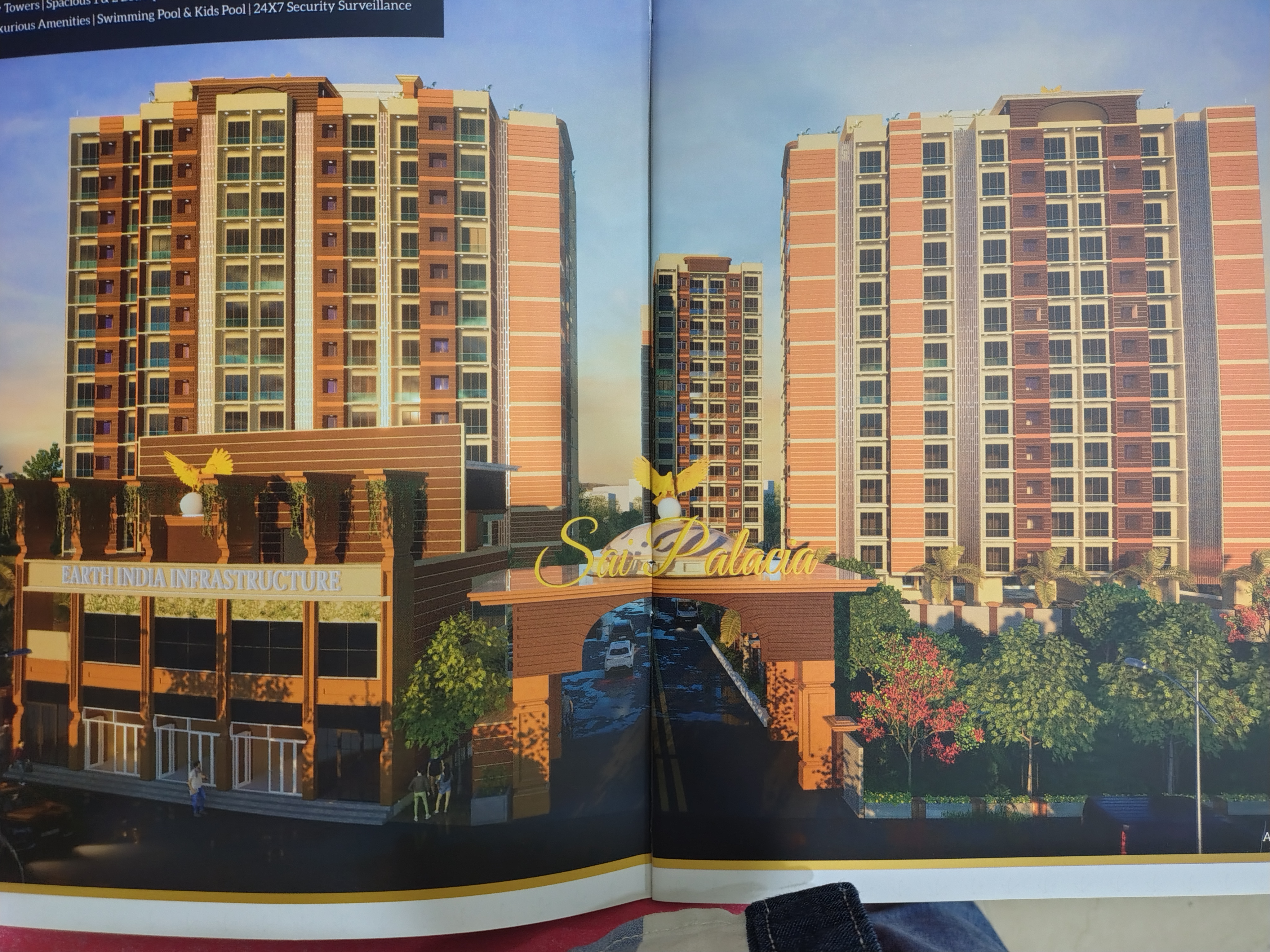 1 BHK Apartment For Sale in Earth Sai Palacia