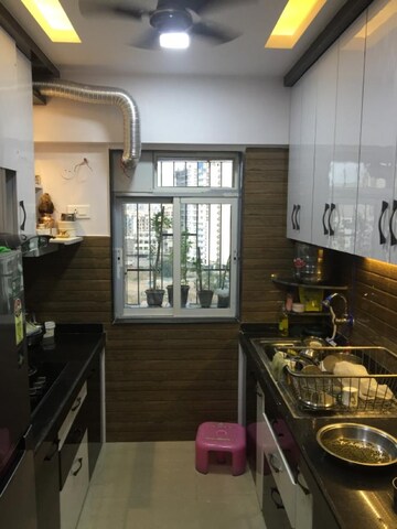 Kitchen in 1 BHK Apartment at Vihang Valley Phase 2, Kasarvadavali – for Rent