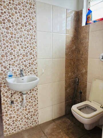 Bathroom in  Office Space at Gachibowli – for Rent