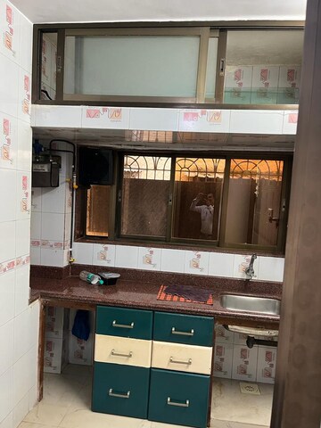 Kitchen in 2 BHK Apartment at Yash Apartment KoparKhairane, Kopar Khairane – for Rent