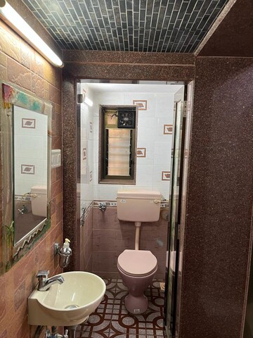 Bathroom in 2 BHK Apartment at Yash Apartment KoparKhairane, Kopar Khairane – for Rent