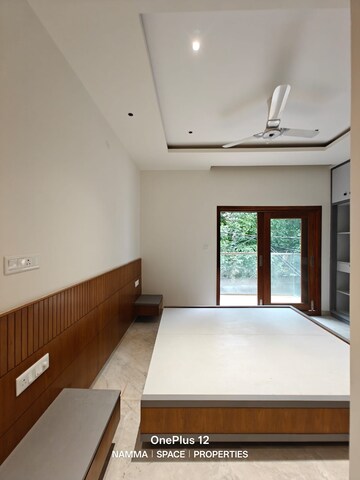 Bedroom in 3 BHK Builder Floor at Hsr Layout – for Rent